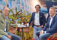 Matthijs van den Berg (Green Products), Geert Maris (TTA) and Jan Dons (Green Products)